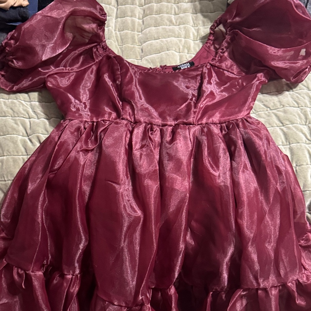 Cosmic Aura babydoll-style dress
